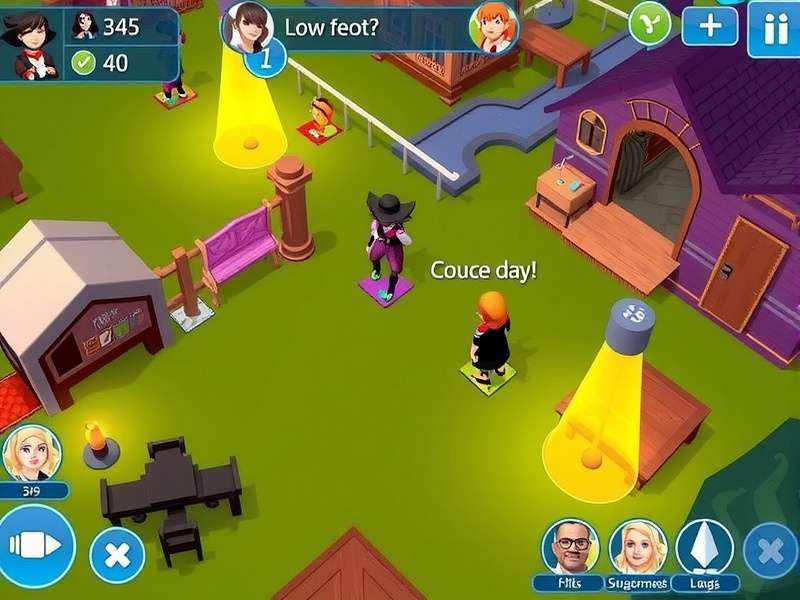 My Town Home Magic Gameplay Interface